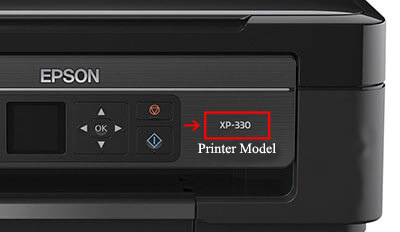 find printer model
