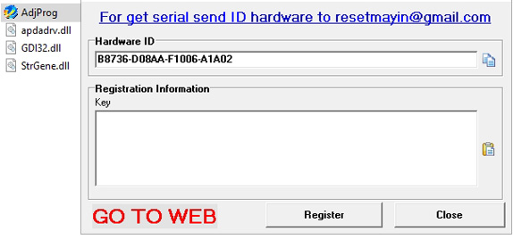 Active Epson L5190 Adjustment Program