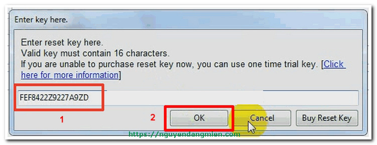 wic reset key serial number