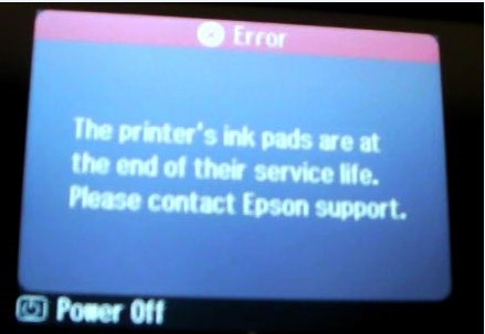 Epson L3210/3250/3251/3260 Service Required