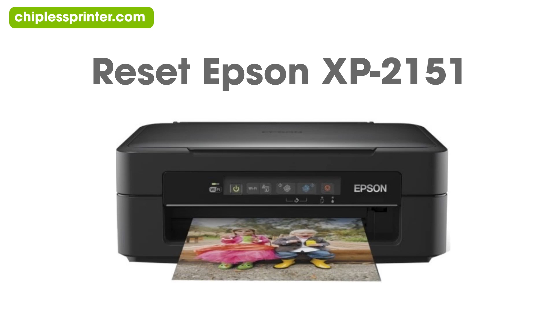 Epson XP2151 Ink Pad Reset Utility Chipless Printers