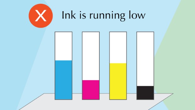 Epson WF-7615 Ink Low