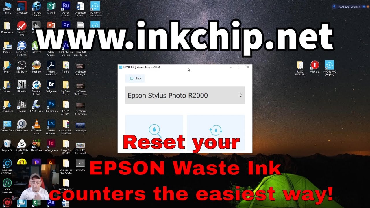 Resetting your EPSON Printer Waste Ink Counters made easy with these 3
