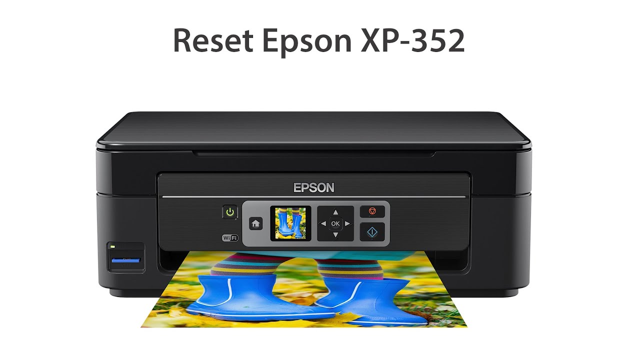 Wicreset Key How to Reset Epson XP 352 Printer Chipless Printers
