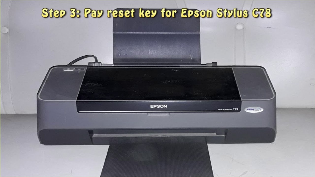 How to Reset the Waste Ink Pad Counter of Epson Stylus C78 - Chipless ...