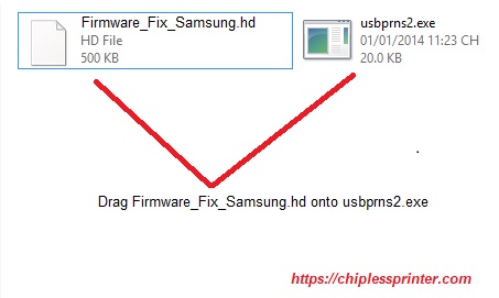 Run Firmware Fix Samsung SCX-3405W